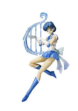 Bandai Tamashii Nations S.H. Figuarts Sailor Moon Super Sailor Mercury "Sailor Moon" Action Figure