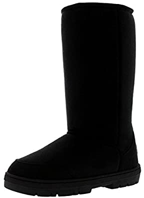 Holly Womens Triplet Bow Tall Classic Waterproof Winter Rain Snow Boots