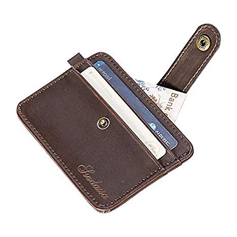 Card Holder Ultra Slim Pocket Wallet, Minimalist Front Pocket Wallet for Men and Women