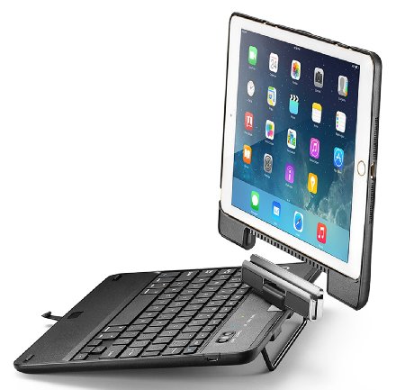 iPad Air 2 Keyboard Case iPad Air Keyboard Case New Trent Airbender Star with Detachable Wireless Bluetooth Smart Keyboard for the Apple iPad Air iPad Air 2 Not for iPad Pro iPad Mini