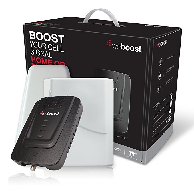 weBoost Connect 4G Indoor Cell Phone Signal Booster for Home and Office - Supports 5,000 Square Foot Area