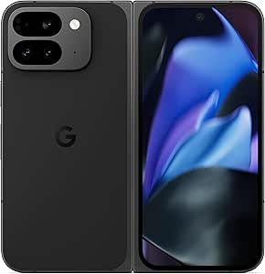 Google Pixel 9 Pro Fold – Smartphone Android débloqué avec Gemini – Triple Appareil Photo arrière avancé – Écran Pliable – Vidéo en Mode Mains Libres – Noir Volcanique, 256GB