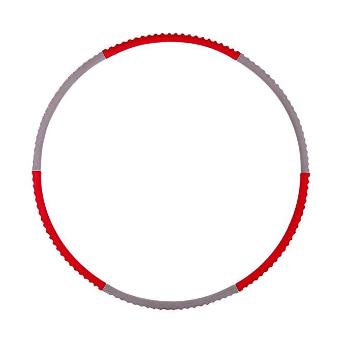 ATIVAFIT Weighted 1.2kg (2.65LB) Fitness Hula Hoop Foam Padded Exercise Hula Hoop 95cm Wide For Adults And Kids