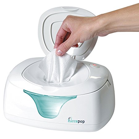 hiccapop Wipe Warmer and Baby Wet Wipes Dispenser | Holder | Case with Changing Light