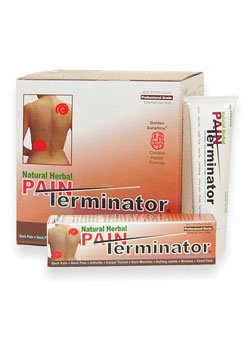 Golden Sunshine - Pain Terminator Cream Tube - 1.77 oz (50 gm)