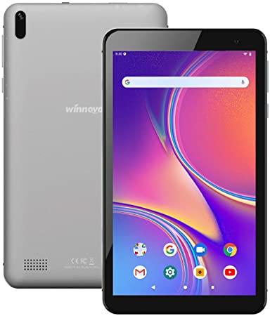 7 Inch Tablet Android 9.0 WiFi PC Tablets - Winnovo T7 Pro MT8163 2GB RAM 32GB Storage Quad-Core Processor IPS Display 2.0MP 2.0MP Camera Bluetooth GPS FM (Grey)