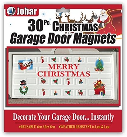 Merry Christmas Garage Door Decals