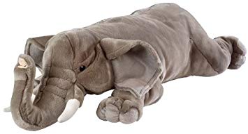 Wild Republic Jumbo Elephant Plush, Giant Stuffed Animal, Plush Toy, 30 Inches