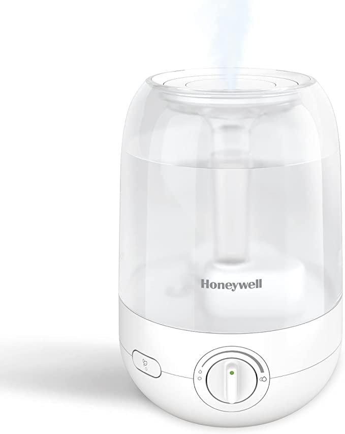 Honeywell Ultra Comfort Cool Mist Humidifier, White – Cool Mist Humidifier for Bedroom or Office