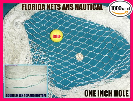 Golf Net Lacrosse Cage Hockey and Sports Netting Fishing Nets Choose Your Length