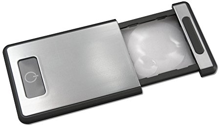 Ritelite LPL670 Magnifier with 2-LEDs, Grey