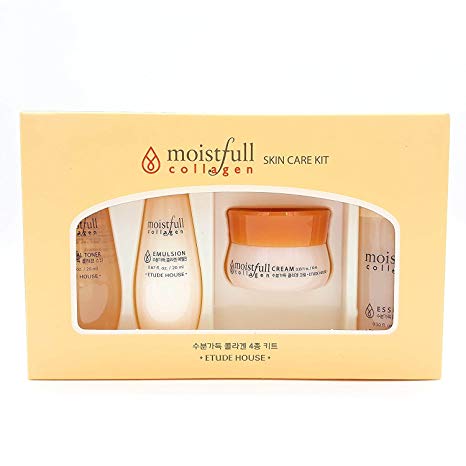 Etude House Moistfull Collagen Skin Care Miniature Kit 4pcs