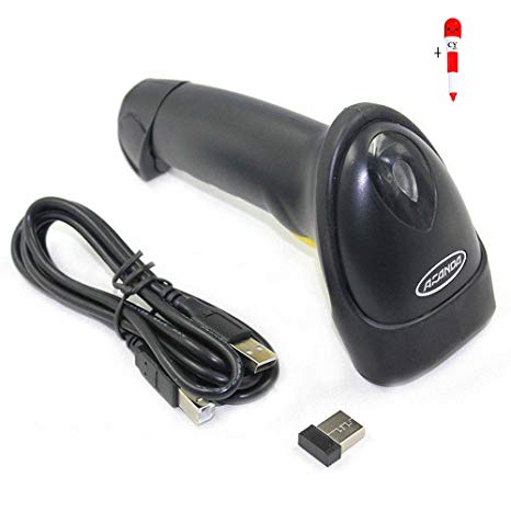ALANDA CT007S Quality 2.4G 30m Wireless Laser Barcode Scanner For Windows & Windows CE   Cindison Free Gift Ball Point Pen