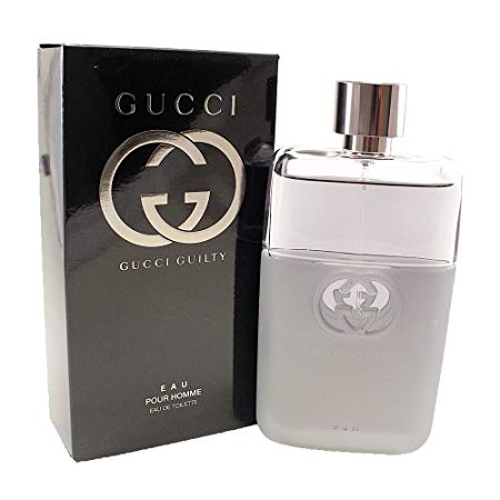 Gucci Guilty Eau Pour Homme for Men Eau De Toilette Spray, 3 Ounce