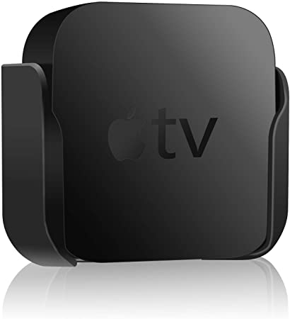 iDLEHANDS Apple TV Mount - Apple TV Wall Mount Bracket Holder Compatible with Apple TV 4K 5th Generation/Apple TV 4th Generation