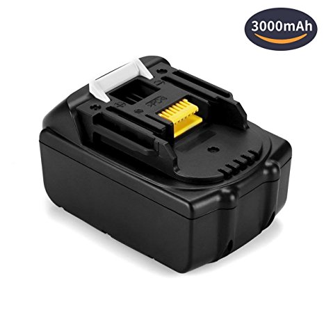 Dosctt BL1830 18V LXT Lithium-Ion 3.0Ah Battery Replace for Makita BL1860 BL1850 BL1840 BL1815 LXT400 Power Tool Battery