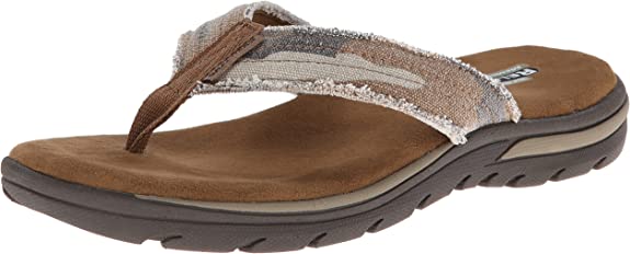 Skechers Men's Relaxed Fit Supreme Bosnia Sandal