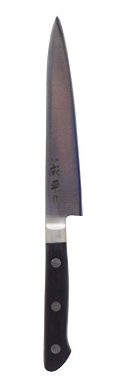 Fuji Cutlery - Narihira - 150 mm (5.91 Inches) Double Edged, Molybdenum Steel Paring Knife (Japan Import)