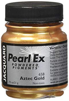 Jacquard Pearl Ex Pigment .75oz JPX1658 Aztec Gold