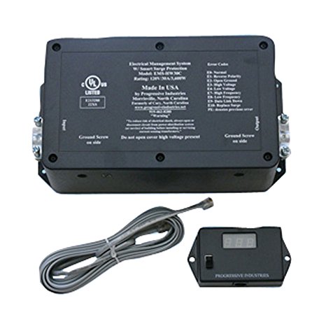 Progressive Industries EMS-HW30C Portable Electrical Management System - 30 Amp