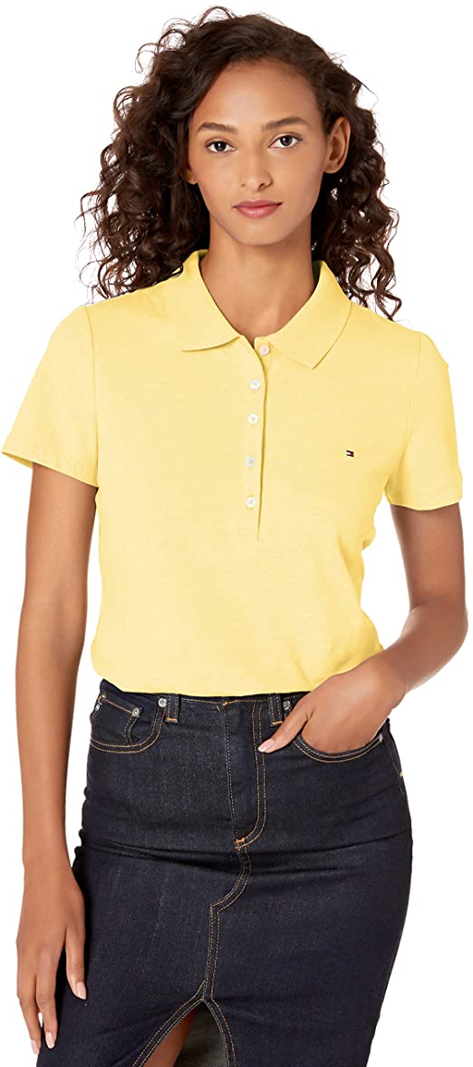 Tommy Hilfiger Women's Short Sleeve Polo (Regular and Plus Size)