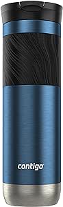 Contigo Byron 2.0 Stainless Steel Travel Mug with SNAPSEAL™ Lid and Grip, 24 oz, Blueberry