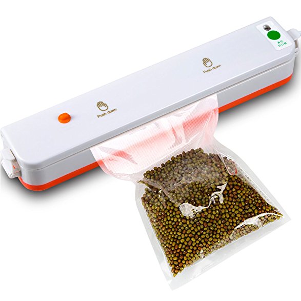 Vacuum Sealer Automatic Portable Vacuum Sealer Food Saver (Include 10 Pack Vacuum Sealer for Free)