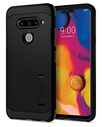 Spigen Tough Armor Designed for LG V40 ThinQ Case (2018) - Black