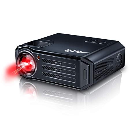 Business Projector, ARTlii Full HD 1080P Support LCD LED Projector 3500 Lumen Overhead Video Projector for PPT Presentation with HDMI, VGA, USB Compatible with Laptop,PC, iPhone and Android, TV