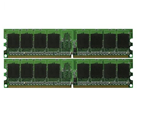 NEW! 4GB (2x2GB) DDR2-800 Desktop Memory PC2-6400 RAM