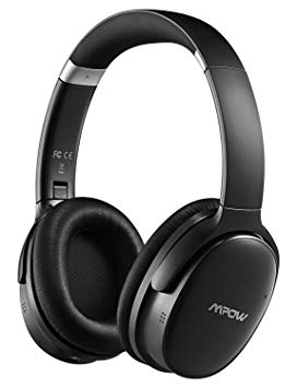 Mpow H10 [2019 Edition] Active Noise Canceling Bluetooth Headphones, ANC Over-Ear Wireless Headphones with Hi-Fi Deep Bass, CVC 6.0 Microphone, Soft Protein Ear Pads, Foldable Headset for PC/Phones