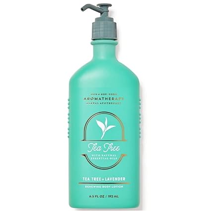 Bath & Body Works Aromatherapy Tea Tree   Lavender Body Lotion 6.5 Ounce (Tea Tree   Lavender), 6.50 Fl Oz (Pack of 1)