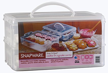 Snapware 6032 Large 2 Layer-Cupcake Keeper