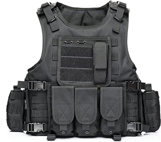 vAv YAKEDA Tactical Vest Military Chest Rig Airsoft Swat Vest for Men