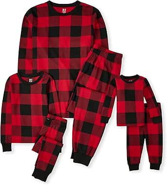 The Children's Place Family Matching, Festive Christmas Pajama Sets, Cotton