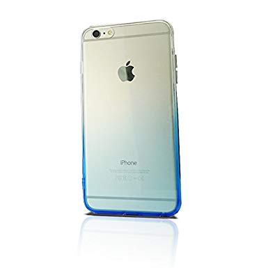 PROINTxp® Cocktail Series Soft TPU Back Cover [Light Weight] ] [Scratch-Resistant] [Perfect Fit] (iPhone6 4.7in Blue)