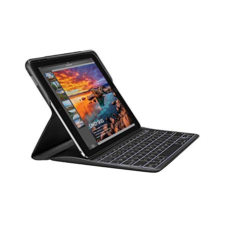 Logitech Create Backlit Keyboard Case with Smart Connector for iPad Pro 9.7" ONLY! (Will not fit Other Models) - Bulk Packaging - Black