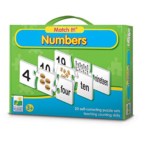 The Learning Journey Match It! Numbers