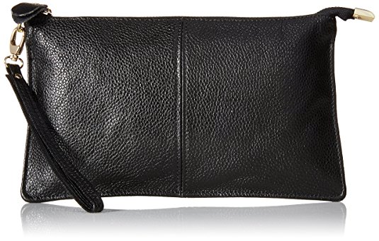 Clutch Wallet,YOUNA Small Leather Crossbody Purse for Women with Chain Shoulder Strap&Leather Wrist Strap