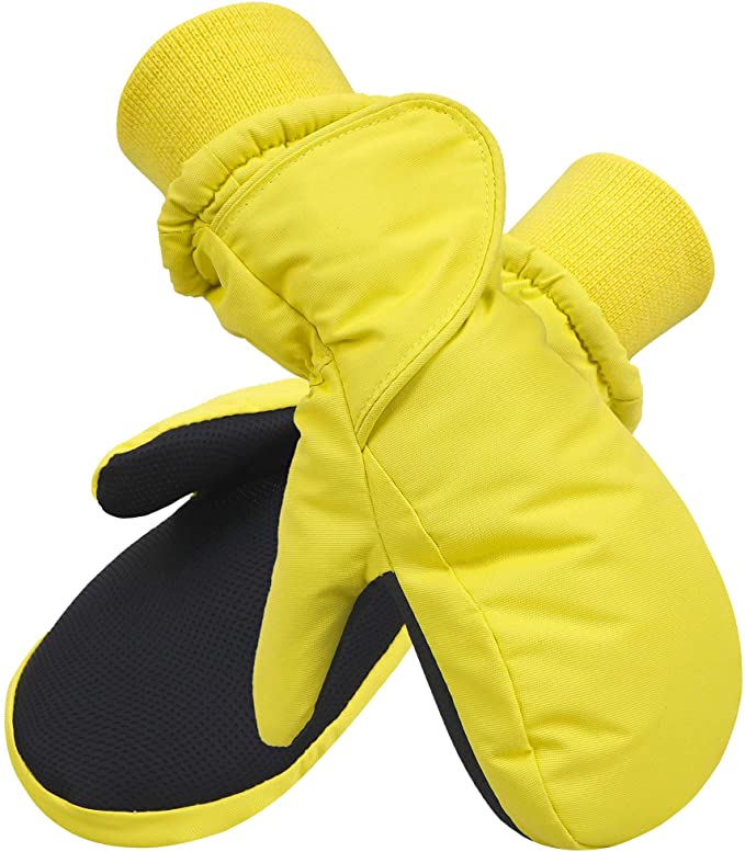 SimpliKids Children's Snow Gloves Sports Insulation Waterproof Winter Kids Ski Mittens