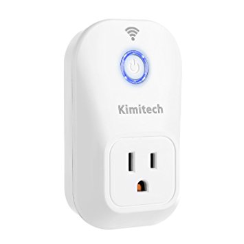 Kimitech WiFi Smart Plug, Outlet Works with Amazon Echo Alexa, No Hub Required