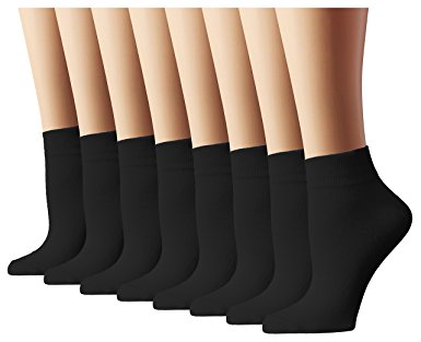 Women's Athletic Running Socks Quarter Cut 8 Pack