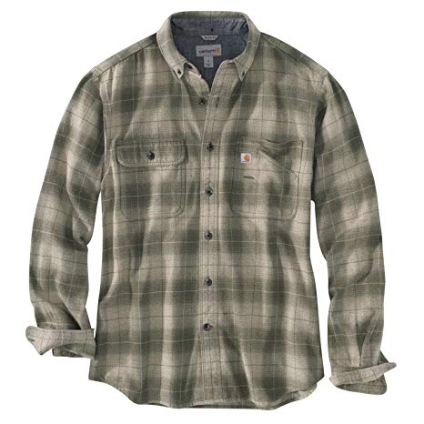 Carhartt Men's 102828 Beartooth Plaid Long Sleeve Shirt