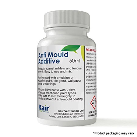 Kair Anti-Mould Additive for Emulsion & Gloss Paint - 50 ml - Protects against mildew and fungus growth