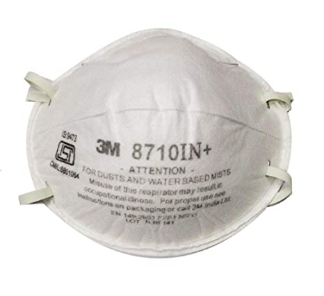 3M Sarvam 8710 Dust/Mist Respirator (Pack of 20)