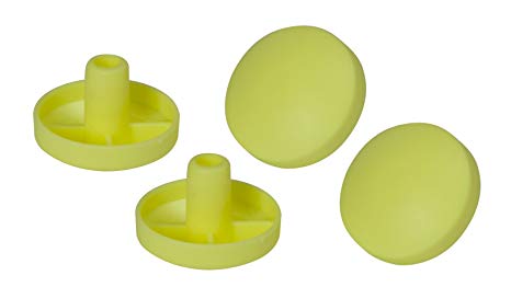 Drive Medical Replacement Tennis Ball Glide Pads for Drive Medical Tennis Ball Glides, Yellow, 4 count