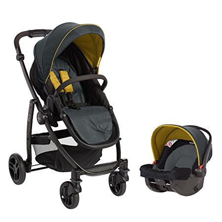 Graco Evo Travel System Yellow & Grey - 2017