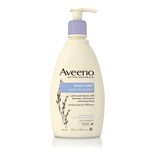 Aveeno Stress Relief Moisturizing Lotion To Calm And Relax, 12 Fl. Oz