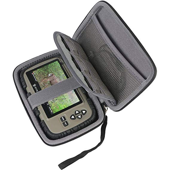 co2crea Hard Travel Case for Stealth Cam SD Card Reader Viewer 4.3" LCD
