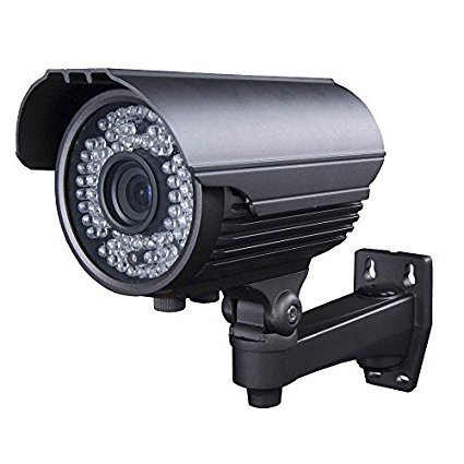 Dripstone 1/3" HD 720p Sony Sensor Security Camera 1200TVL Bullet CCTV 72 IR Tube LED OSD Gray